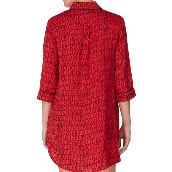 DKNY Women's Logo Sleepwear Top - Size XL - Picture 3 of 6